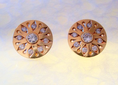 SNOWFLAKE DIAMOND EARRINGS